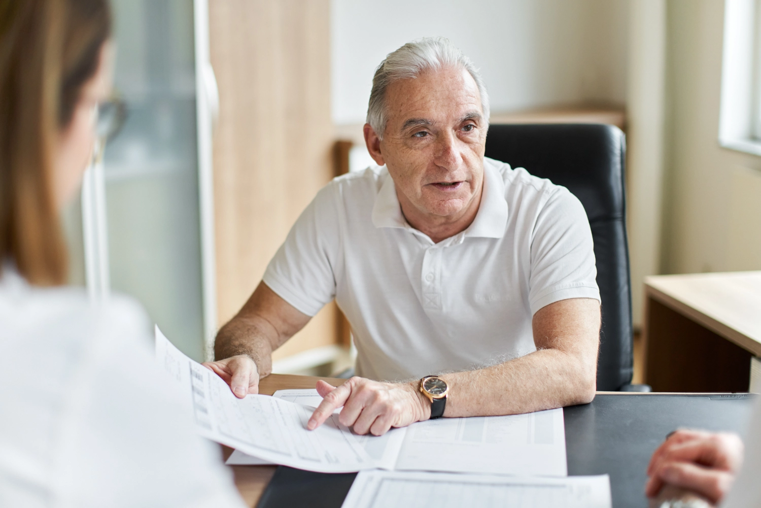 Gesundheitscheck Vorsorgeuntersuchung in der Praxis Lunow - Reinhold Lunow in Beratung